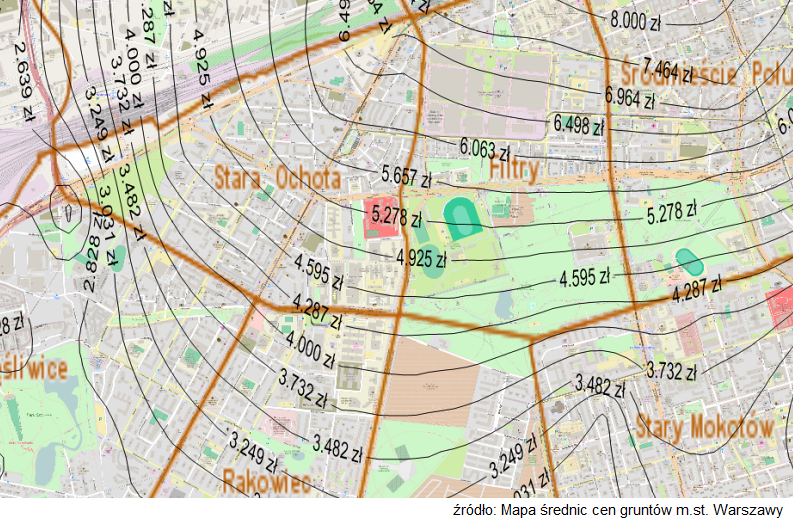 Użytkownik wieczysty pyta o wartość nieruchomości na Ochocie