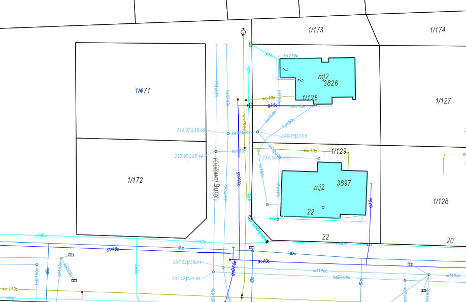 Oznaczenia na mapie ewidencyjnej – co oznaczają?